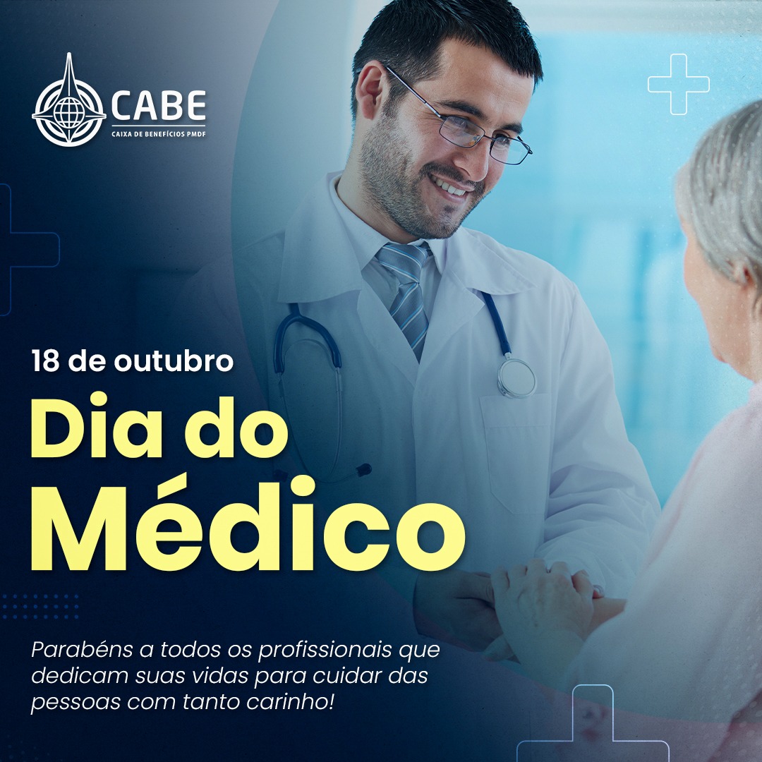 Parabéns pelo dia do Médico