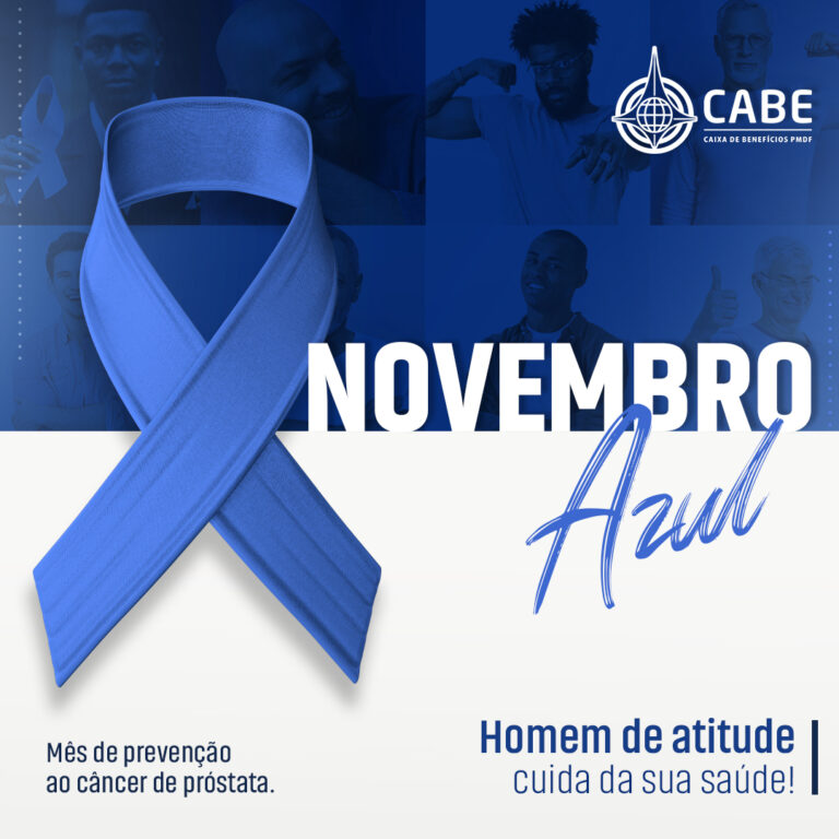 Novembro Azul – Mês de prevenção ao câncer de próstata