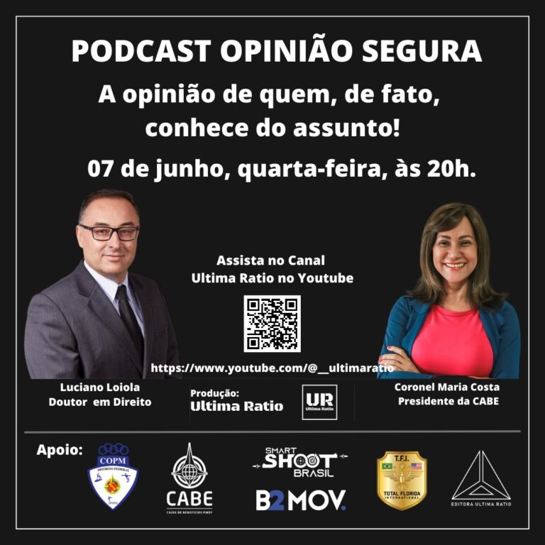 Presença confirmada no Podcast Opinião Segura