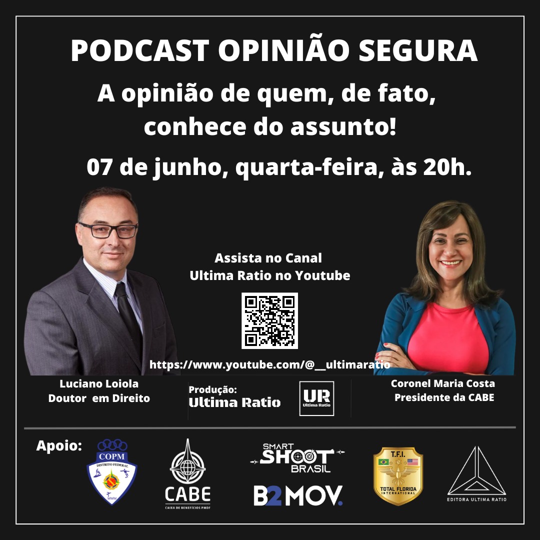 Presença confirmada no Podcast Opinião Segura
