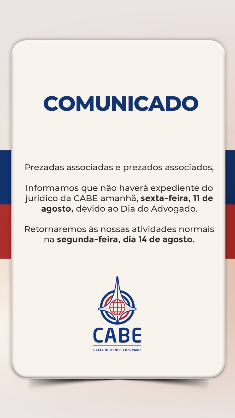 Dia do advogado na CABE