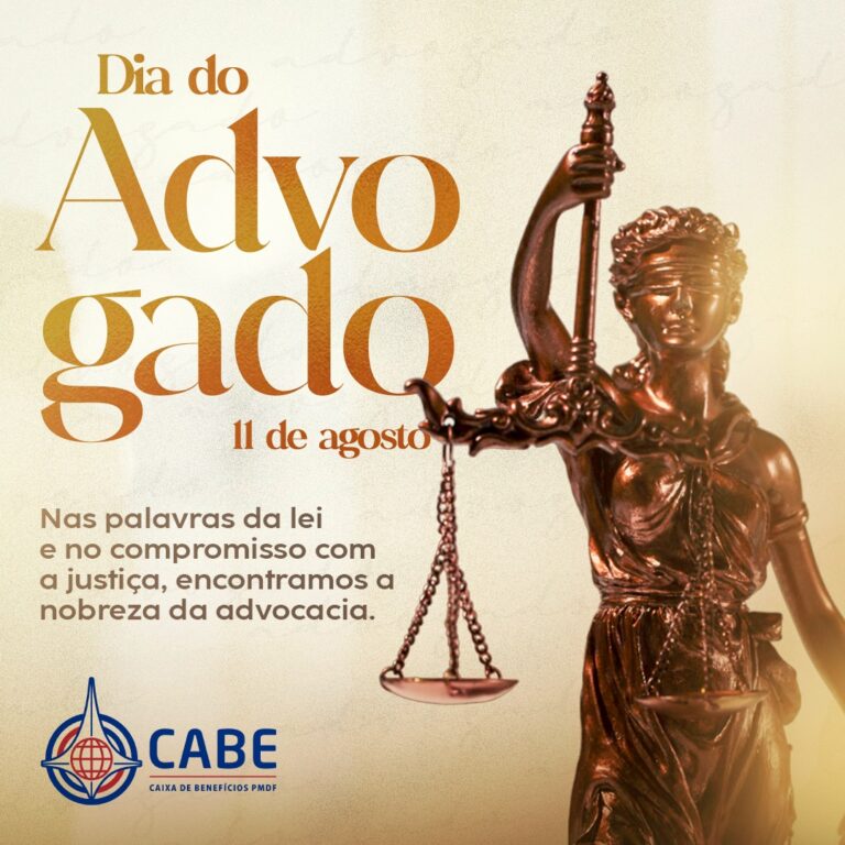 Feliz dia do advogado!