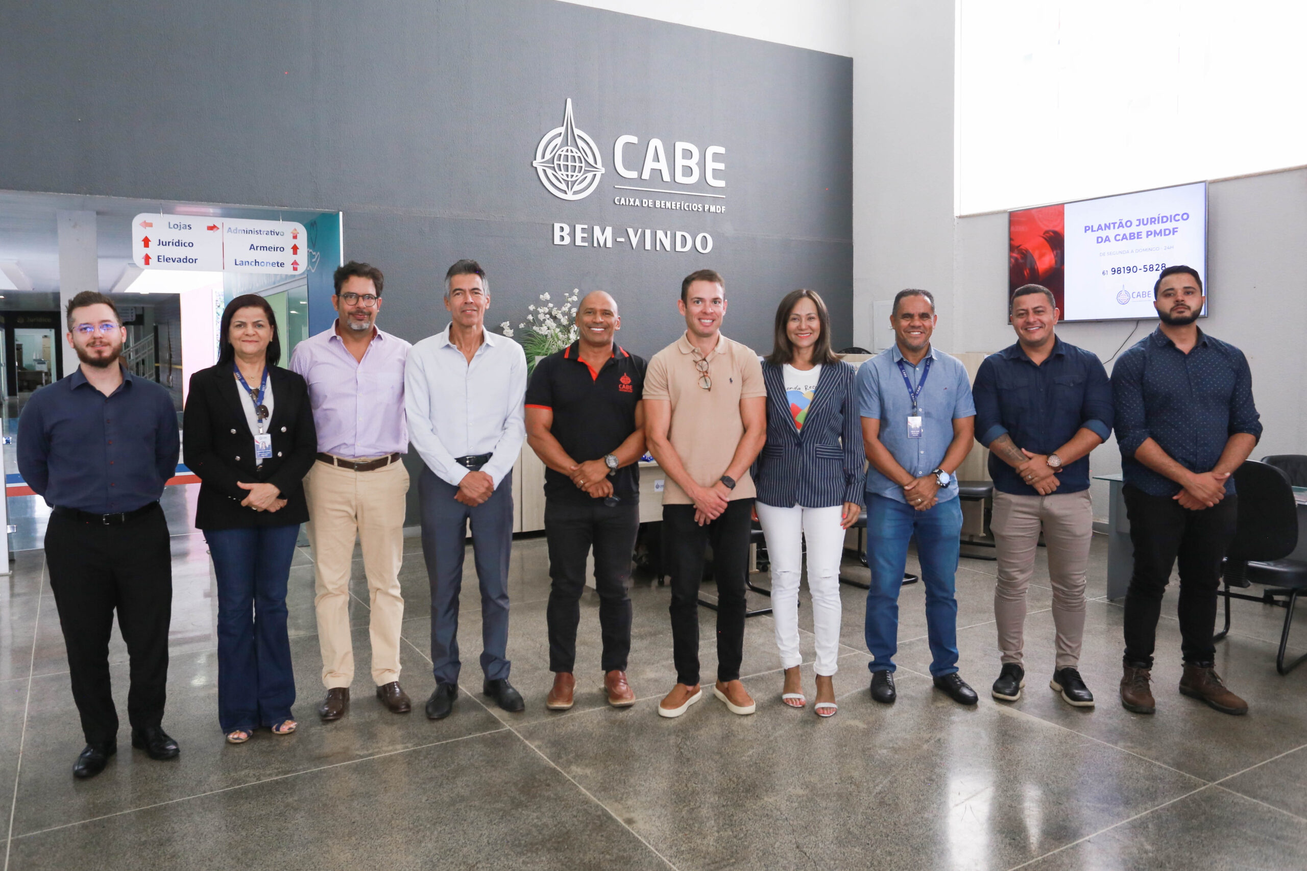 CABE recebe a visita do Administrador do SIA, Bruno Oliveira