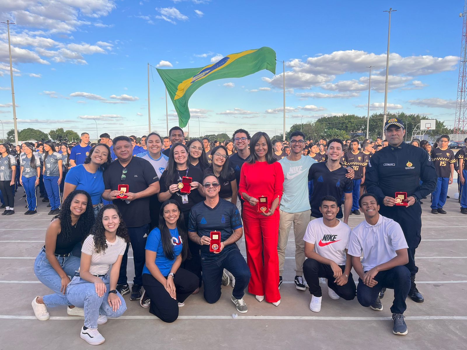 CABE participa da abertura das Olimpíadas do Colégio Militar Tiradentes
